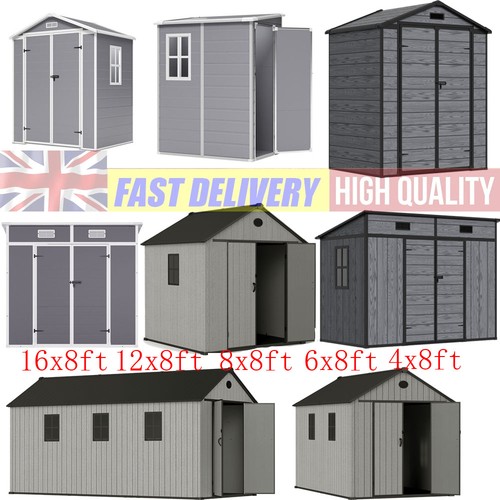 Plastic shed outdoor garden - shed,