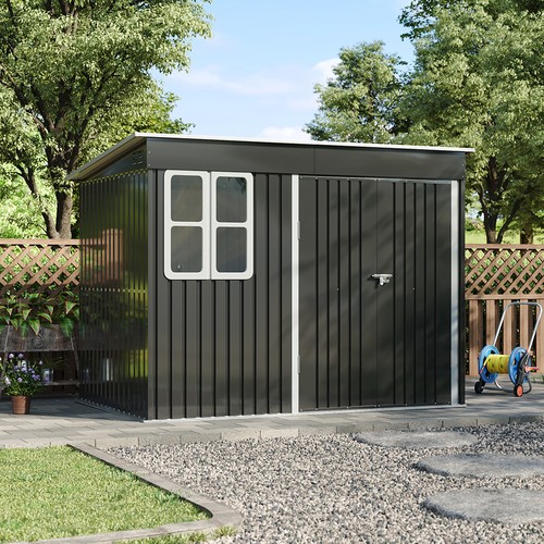 6ft large metal shed - 9, x