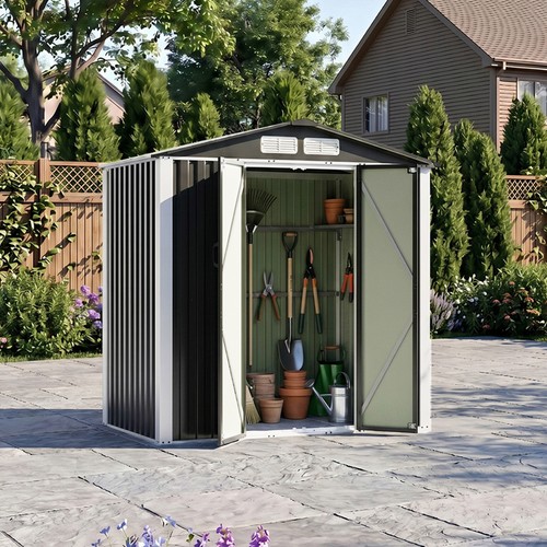 Metal garden shed - metal,