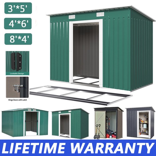 Metal garden shed - 6, 8