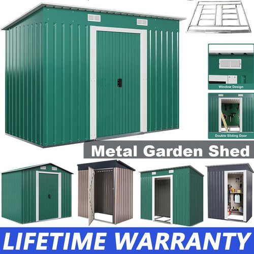 Metal garden shed 8 x - garden,