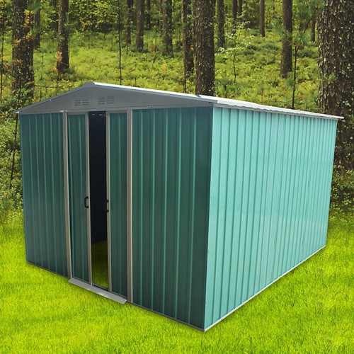 6ft metal garden shed - x,