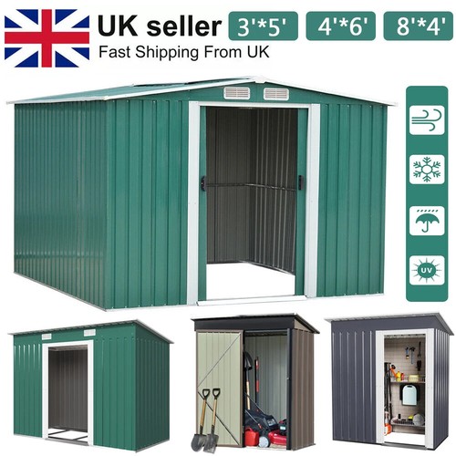 Metal garden shed - metal, 8
