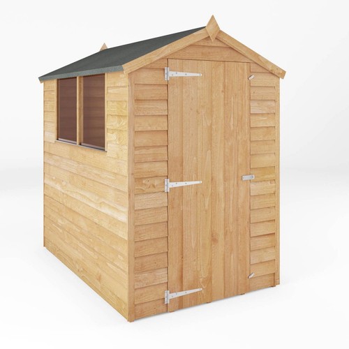 6x4 wooden garden sheds single - sheds,