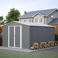 Garden Shed 10X12FT Metal Apex