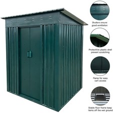 Metal Garden Shed 6x4 FT