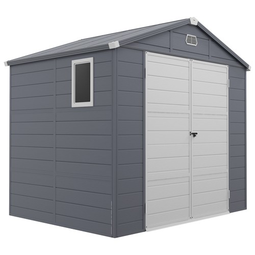 Outsunny 6ft garden shed - 8, x
