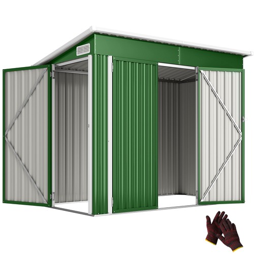 Outsunny outdoor storage shed - storage,