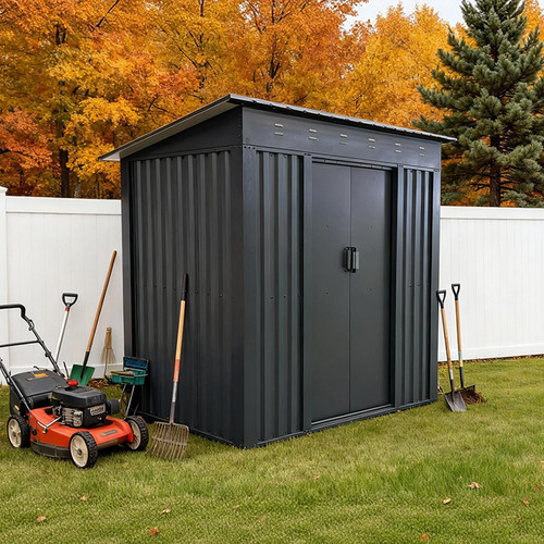 Garden shed storage - 6,