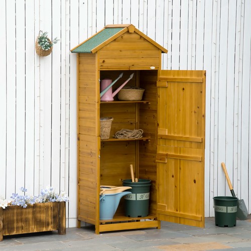 Wooden garden storage shed - wooden,