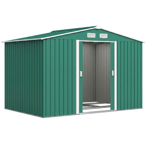 Outsunny 6ft galvanised - 9, x