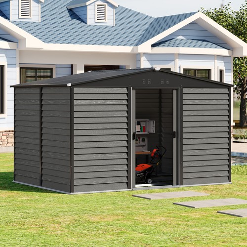 Metal garden shed - shed, x