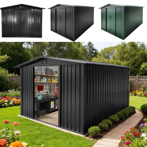 Metal garden shed - 6x4ft, 8x6ft