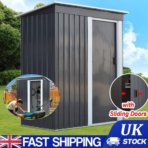 3ft garden shed galvanised - x,